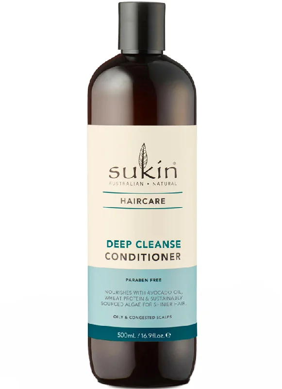 hair care products for managing scalp psoriasis -Sukin Deep Cleanse Conditioner