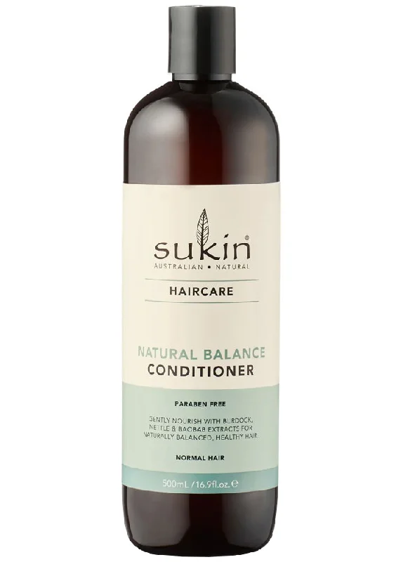 nourishing hair masks for damaged color-treated hair -Sukin Natural Balance Conditioner