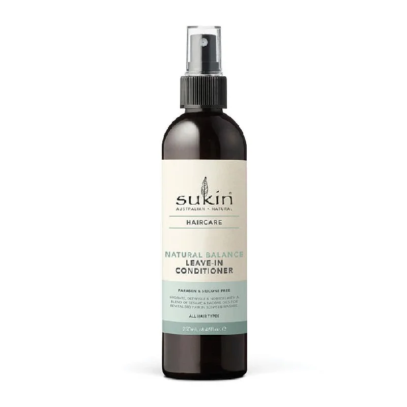 how to keep hair hydrated without oil -Sukin Haircare Natural Balance Leave in Conditioner