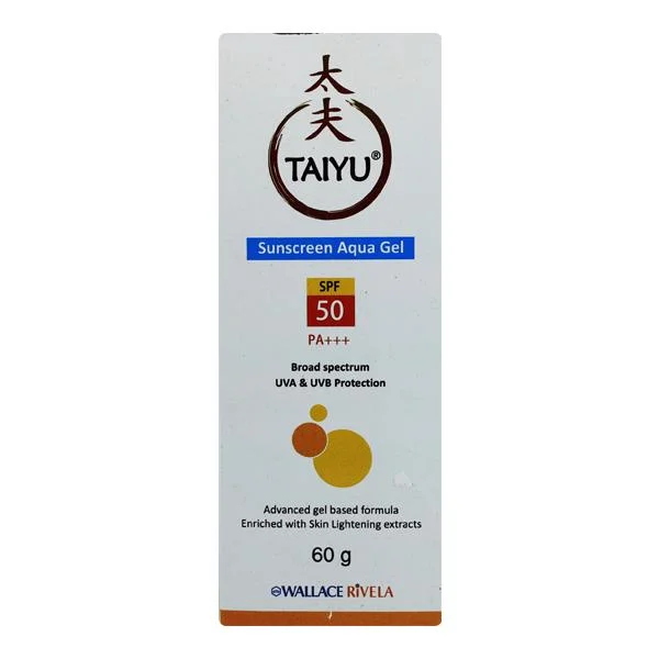 Taiyu Sunscreen Aqua Gel SPF 50 PA+++ (60GM)