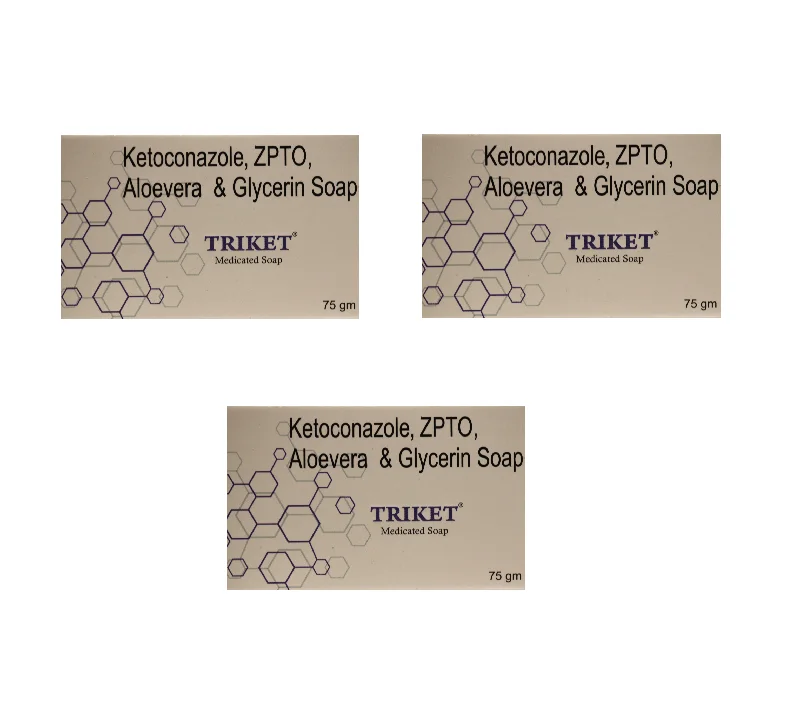 Triket soap 75g,  pack of 4