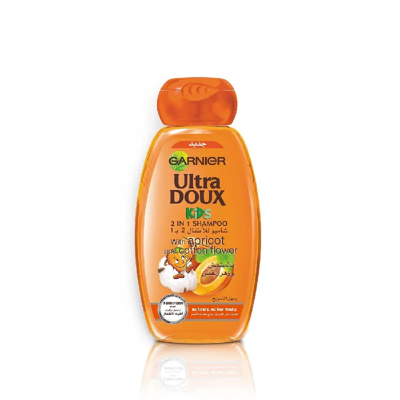 Ultra Doux - Children - with Apricot and Cotton Flower - Shampoo 2 in 1