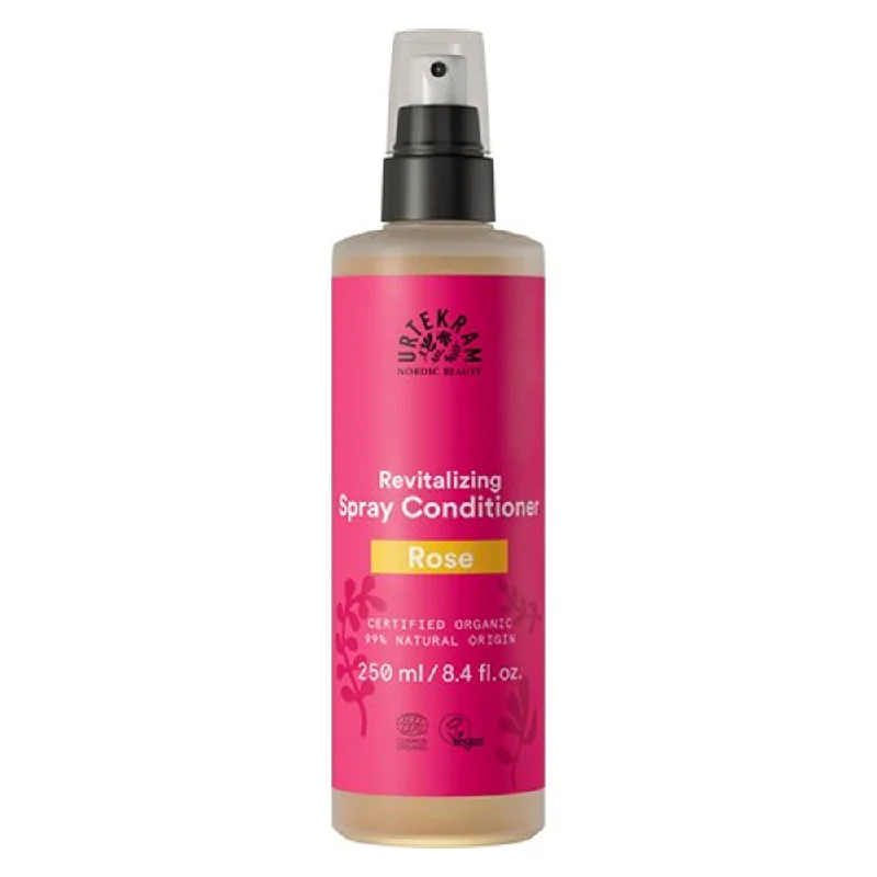 hair care tips for post-color-treated hair -Urtekram Rose Revitalising Spray Conditioner