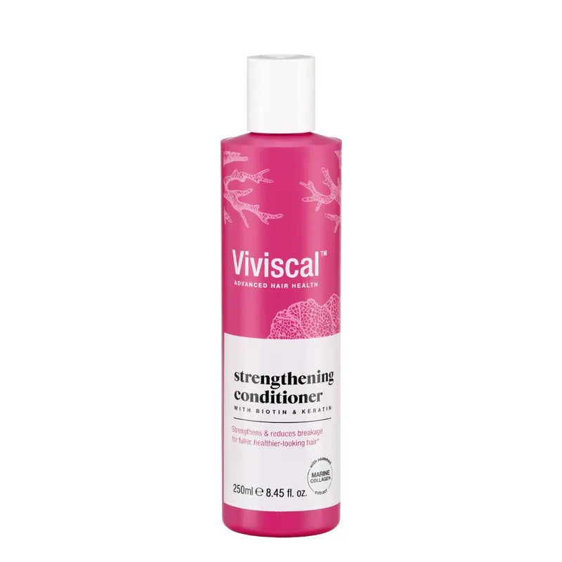 nourishing hair treatments for dry scalp -Viviscal Strengthening Conditioner 250ml