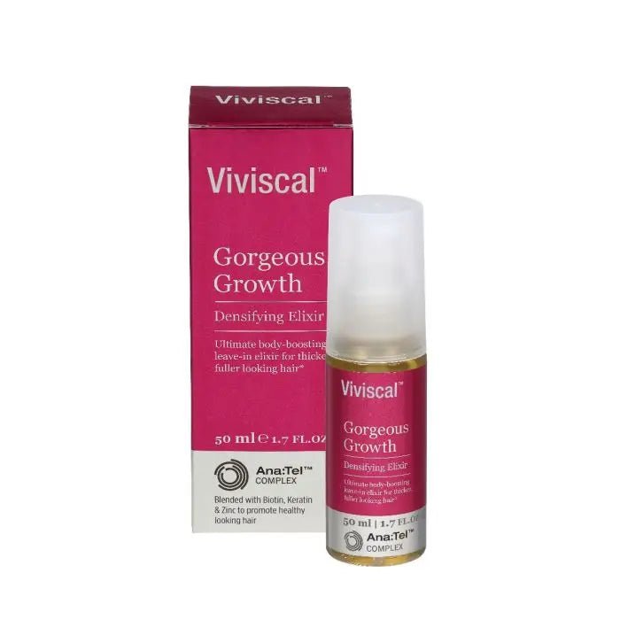 hair growth products for men with receding hairline -Viviscal Densifying Elixir Pump Bottle 50ml