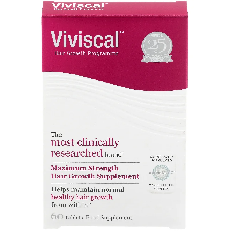 best hair care products for sensitive scalps -Viviscal maximum strength hair supplements