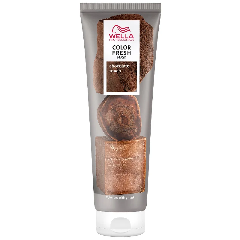 hair care products for strong and shiny hair -Wella Color Fresh Chocolate Touch Mask 150ml