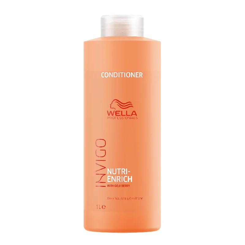 hair care products for reducing hair shedding -Wella Invigo Nutri-Enrich Deep Nourishing Conditioner 1 Litre