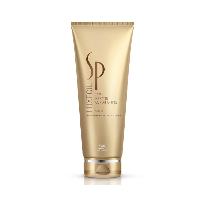 tips for treating scalp dryness in winter -Wella SP System Professional LuxeOil Keratin Conditioning Cream 200ml