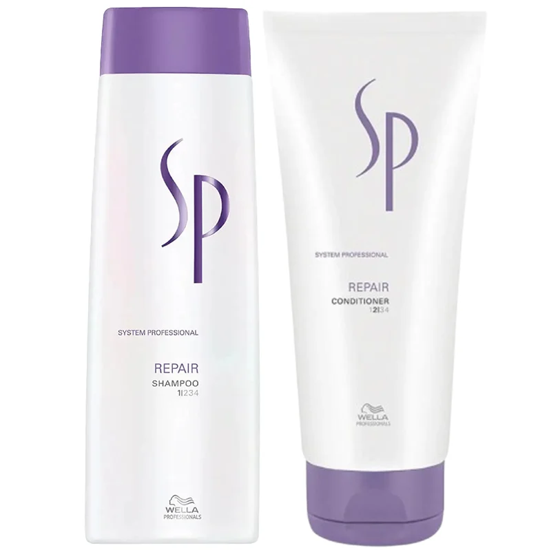 Wella SP System Professional Repair Shampoo and Conditioner Duo