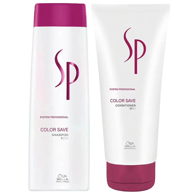 Wella SP System Professional Color Save Shampoo and Conditioner Duo